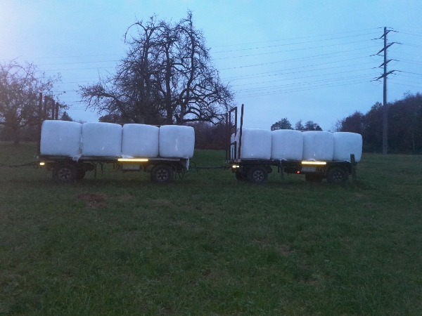 Heulageballen Heu Grassilo