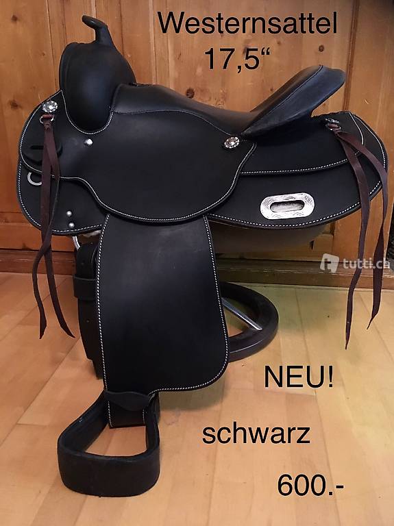 Neuer schöner bequehmer Westernsattel 17,5 Western, Sattel